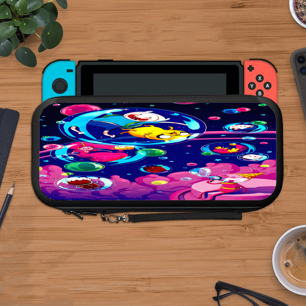 Adventure Time With Bubble Protective Carry Switch Nintendo Switch 2 Case