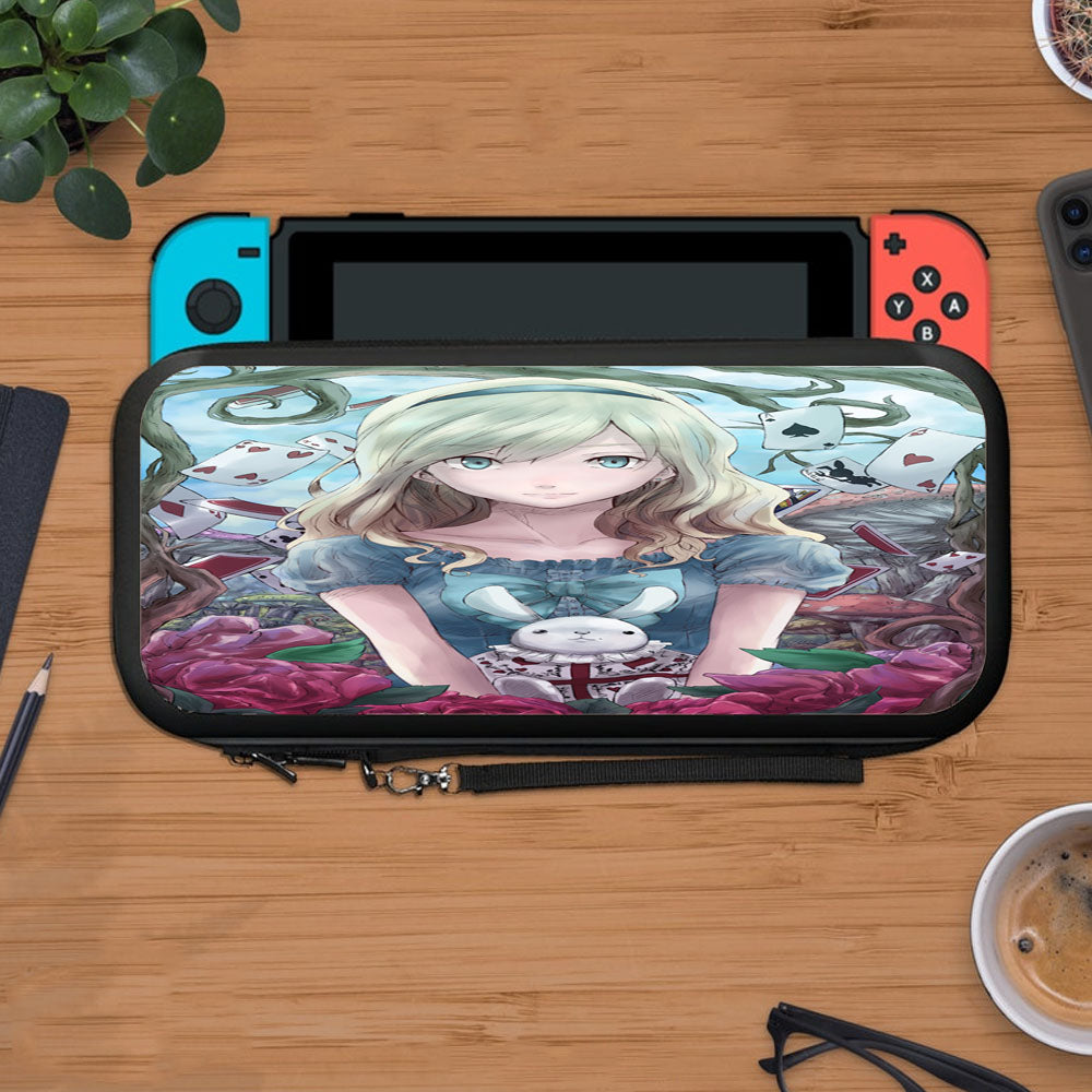 Alice And The White Rabbit Protective Carry Switch Nintendo Switch 2 Case