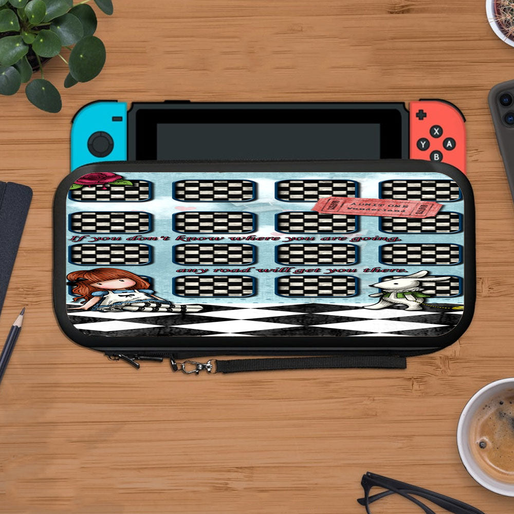 Alice And Wonderland Protective Carry Switch Nintendo Switch 2 Case