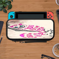 Alice Cheshire Cat In Wonderland Drawing Pink Protective Carry Switch Nintendo Switch 2 Case