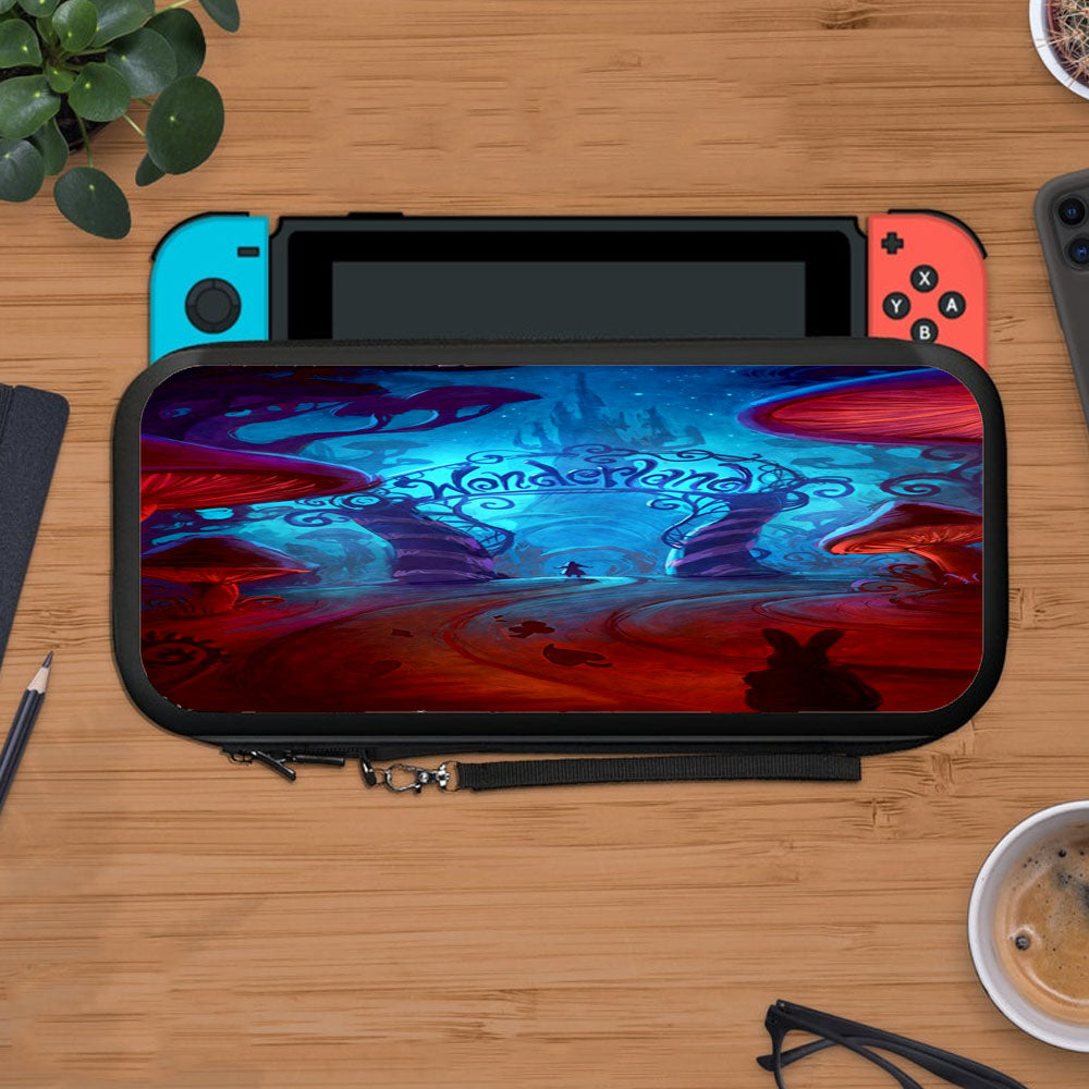 Alice In Wonderland Afternoon Scene Protective Carry Switch Nintendo Switch 2 Case