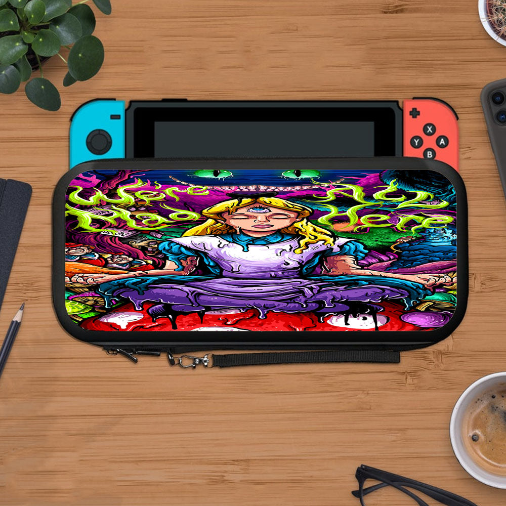 Alice In Wonderland Graffiti Art And Friends Protective Carry Switch Nintendo Switch 2 Case