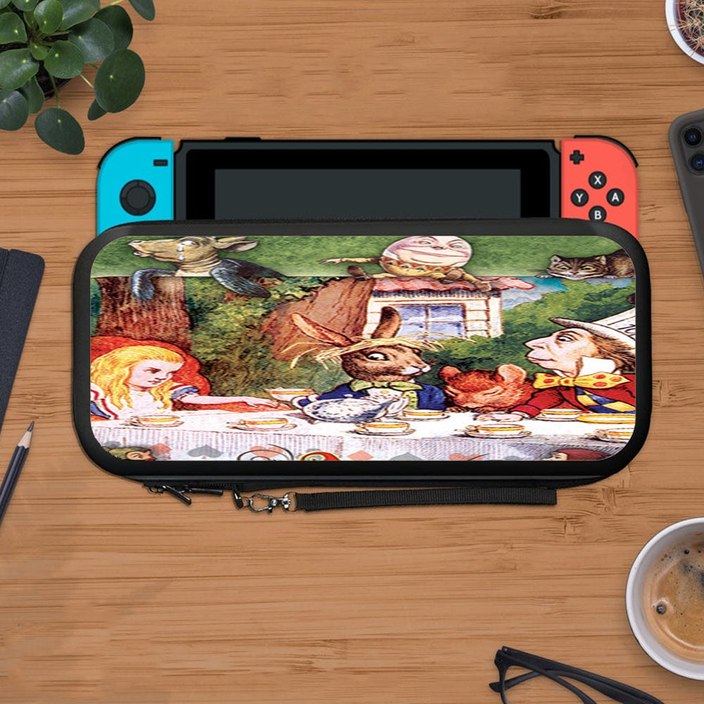 Alice In Wonderland Mad Hatters Protective Carry Switch Nintendo Switch 2 Case