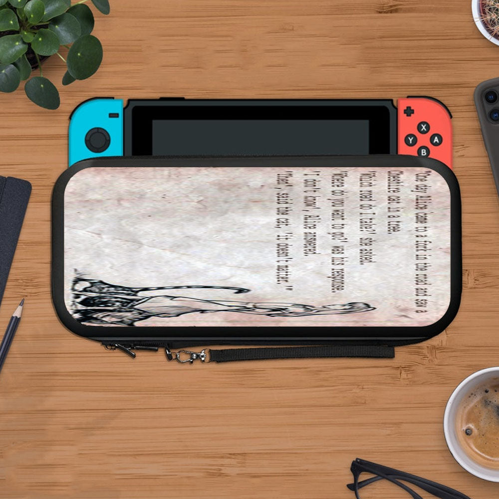 Alice In Wonderland Old Image Protective Carry Switch Nintendo Switch 2 Case