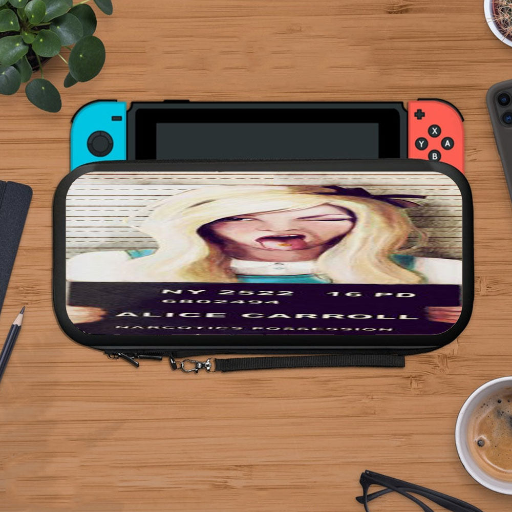Alice Mugshot Protective Carry Switch Nintendo Switch 2 Case