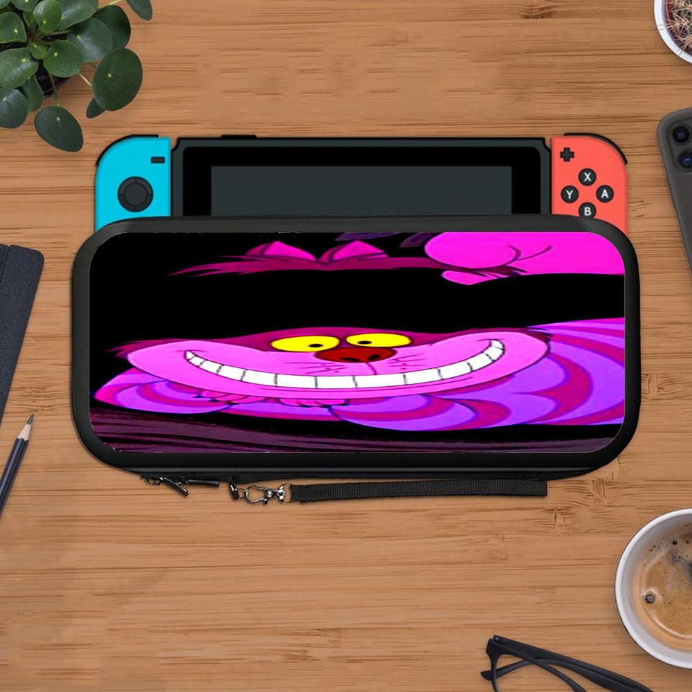 Alice Wonderland Cheshire Cat Protective Carry Switch Nintendo Switch 2 Case