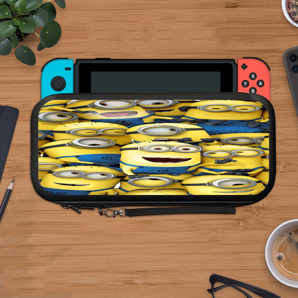 All Minions Characters Wallpaper Protective Carry Switch Nintendo Switch 2 Case