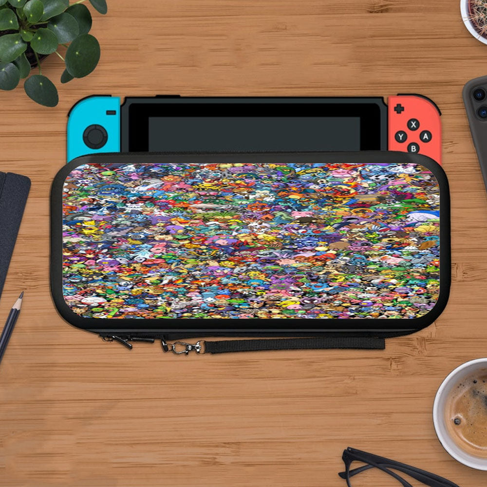 All Pokemon Characters Protective Carry Switch Nintendo Switch 2 Case