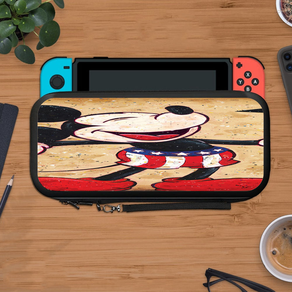 American Vintage Mickey Mouse Protective Carry Switch Nintendo Switch 2 Case