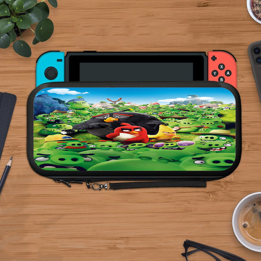 Angry Birds And Pigs Poster Protective Carry Switch Nintendo Switch 2 Case