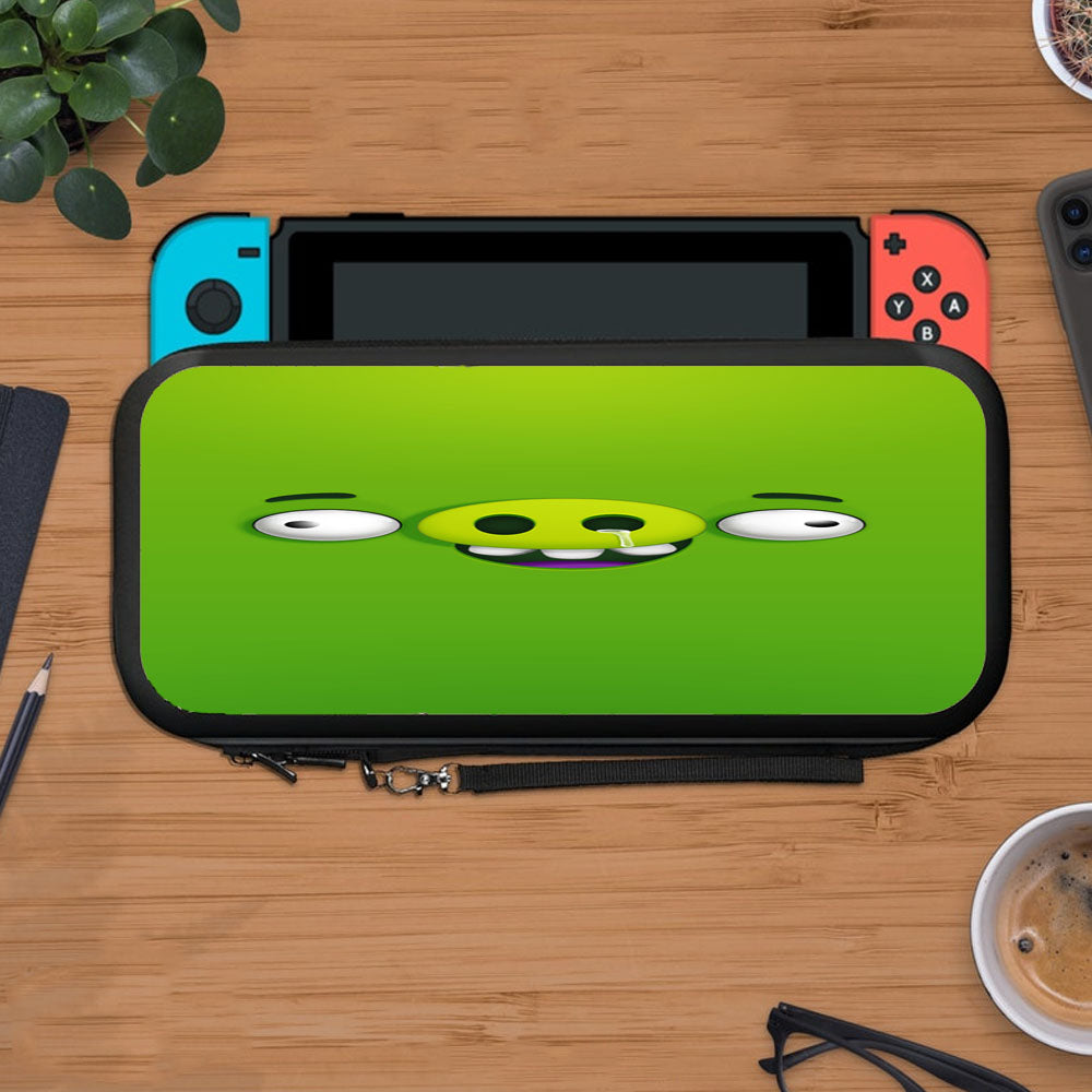 Angry Birds Small Green Pig Protective Carry Switch Nintendo Switch 2 Case