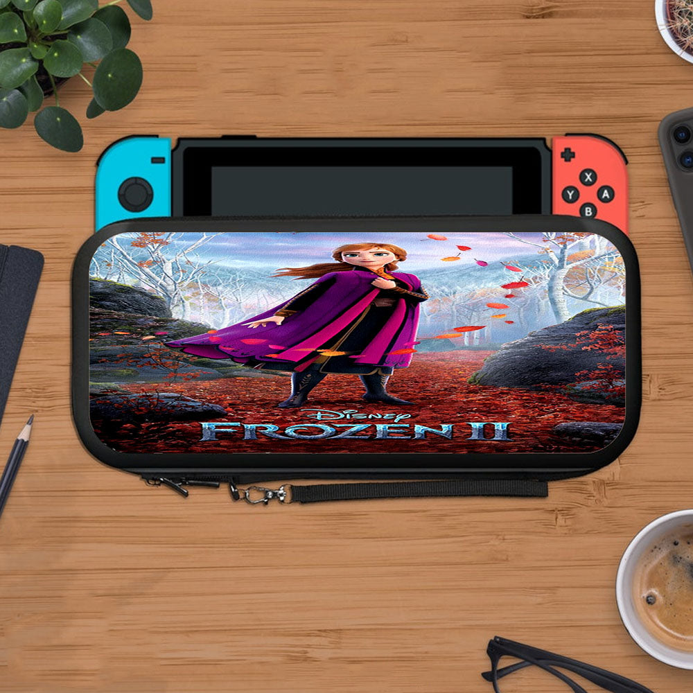 Anna Frozen 2 Movie 2019 Canvas Protective Carry Switch Nintendo Switch 2 Case