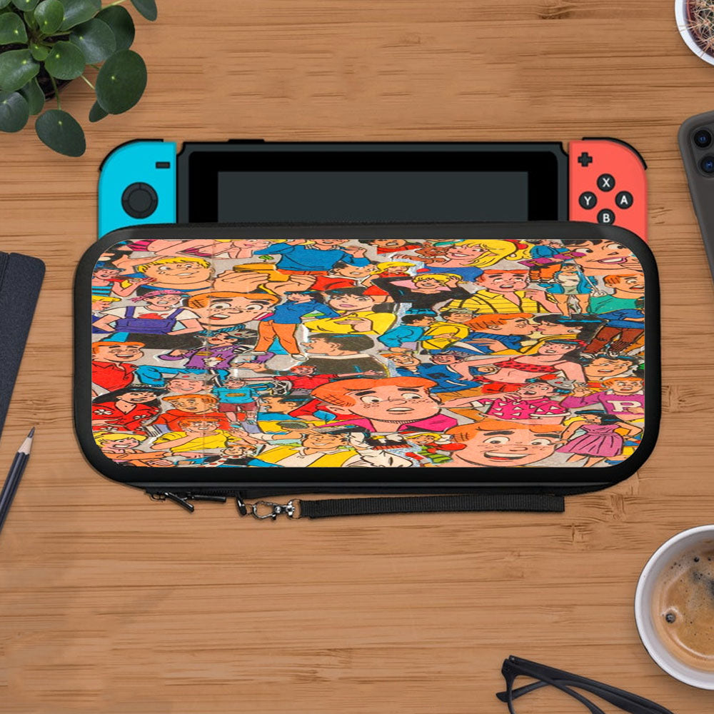 Archie Riverdale Comics Collage Protective Carry Switch Nintendo Switch 2 Case