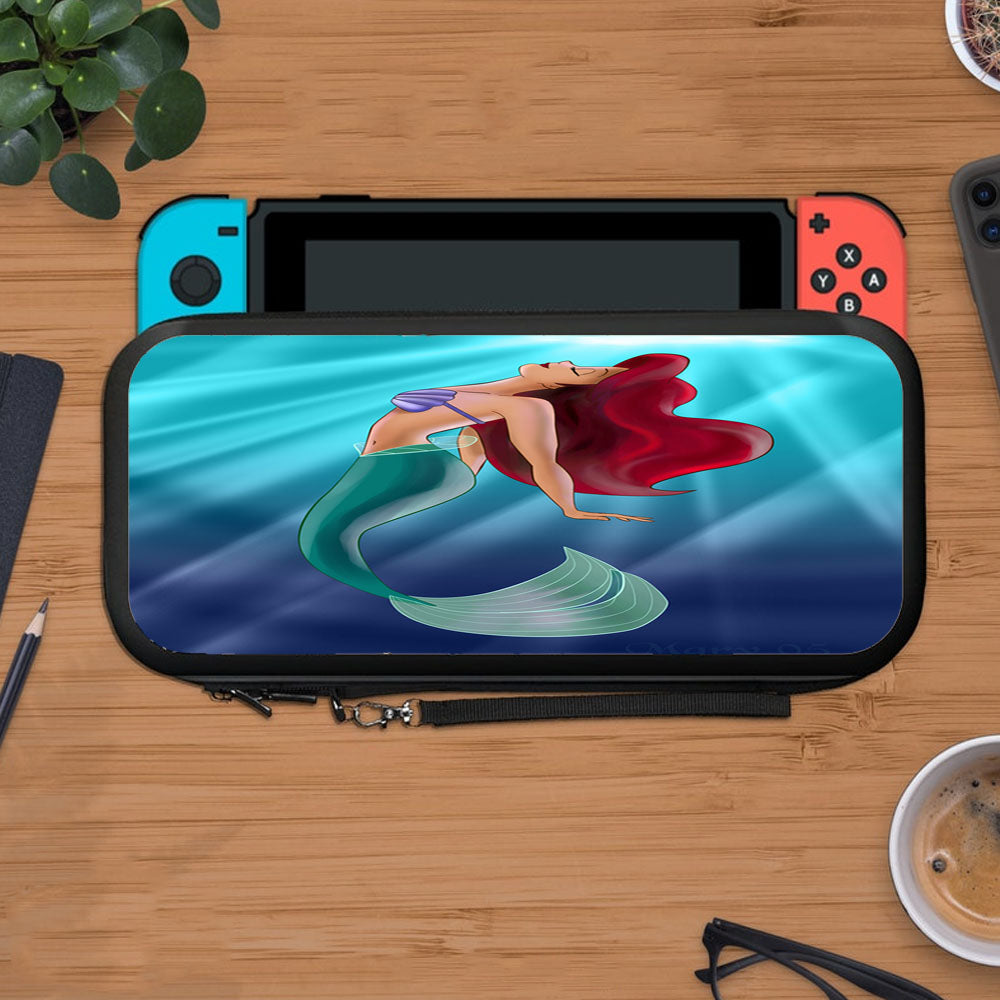 Ariel Little Mermaid Galaxy Protective Carry Switch Nintendo Switch 2 Case