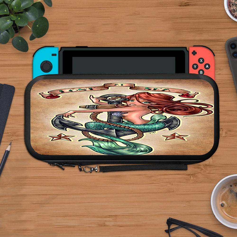 Ariel Lost At Sea Anchor Refuse Protective Carry Switch Nintendo Switch 2 Case