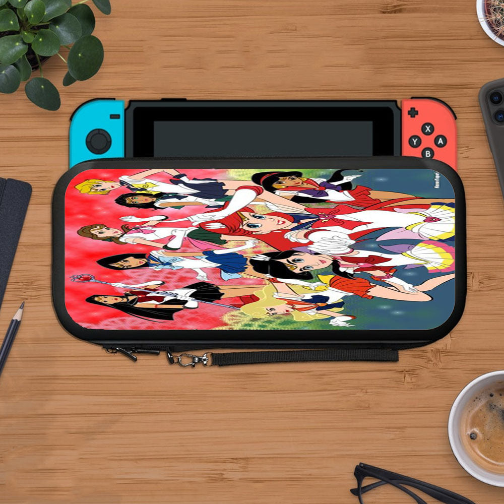 Ariel Sailormoon Princesses Protective Carry Switch Nintendo Switch 2 Case