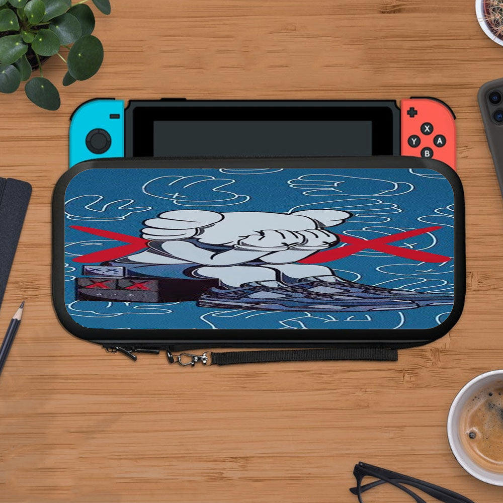 Awesome Kaws X Sesame Street Protective Carry Switch Nintendo Switch 2 Case