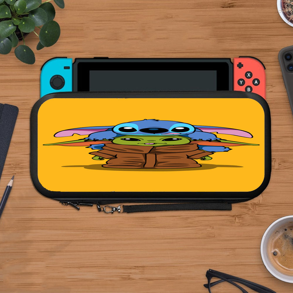 Baby Yoda And Stitch Protective Carry Switch Nintendo Switch 2 Case