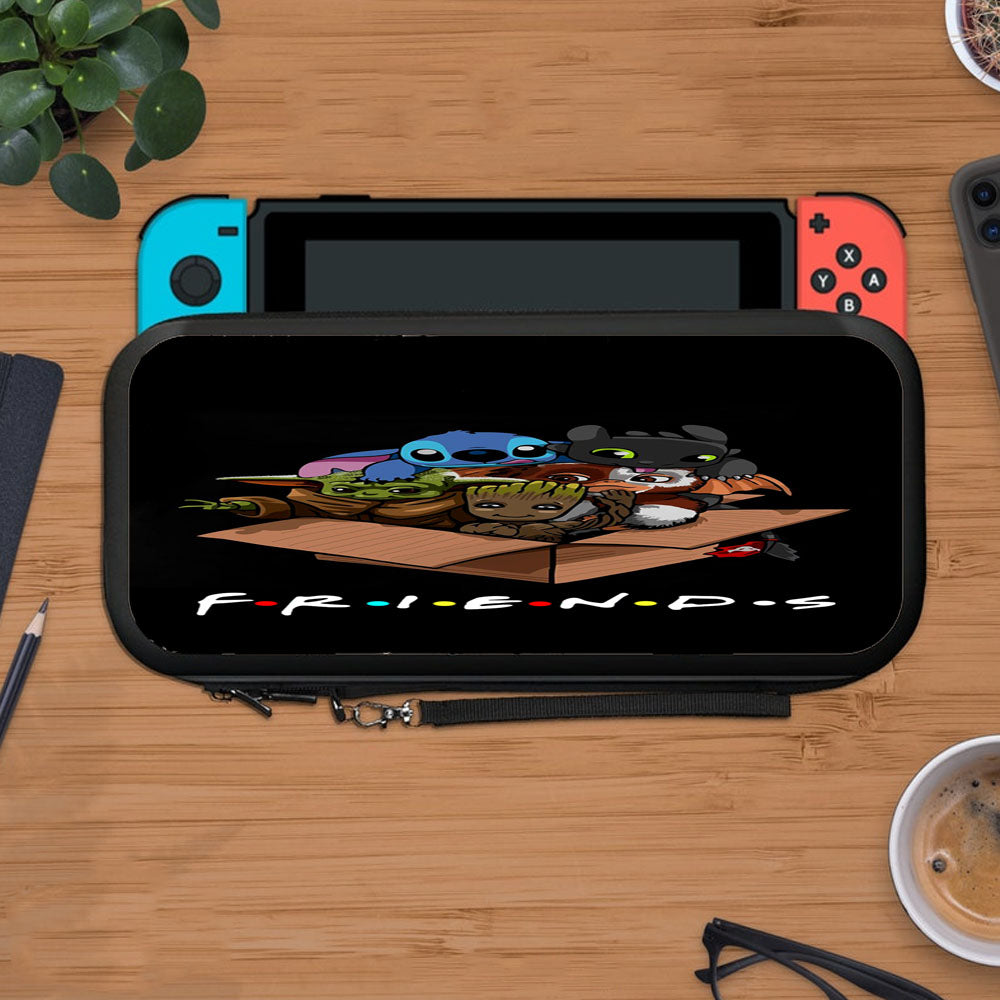 Baby Yoda Stitch Night Fury And Groot In The Box Protective Carry Switch Nintendo Switch 2 Case