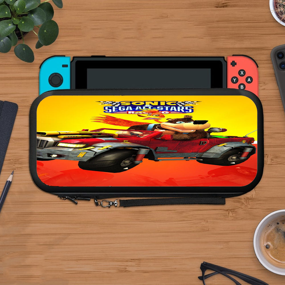 Banjo Kazooie Sonic Sega All Stars Protective Carry Switch Nintendo Switch 2 Case