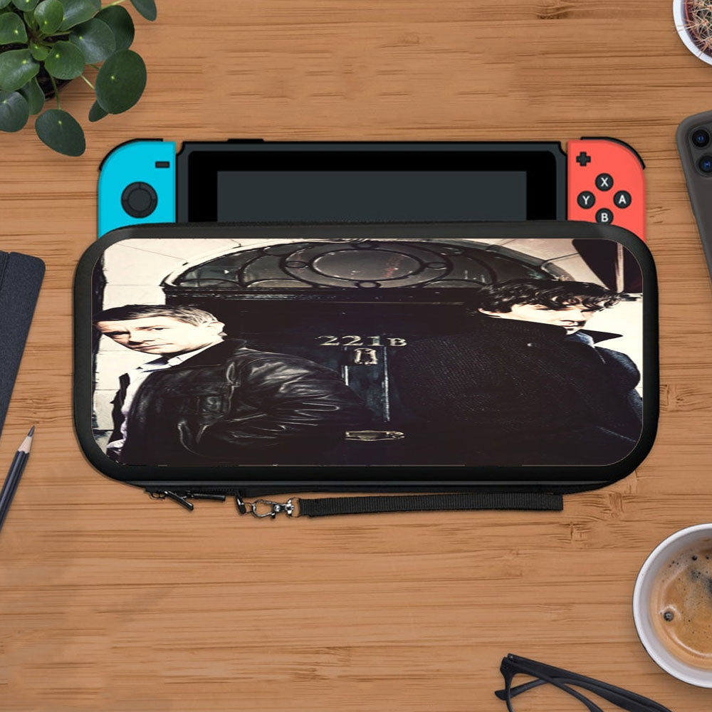 Bbc Sherlock Holmes Watson Benedict Protective Carry Switch Nintendo Switch 2 Case