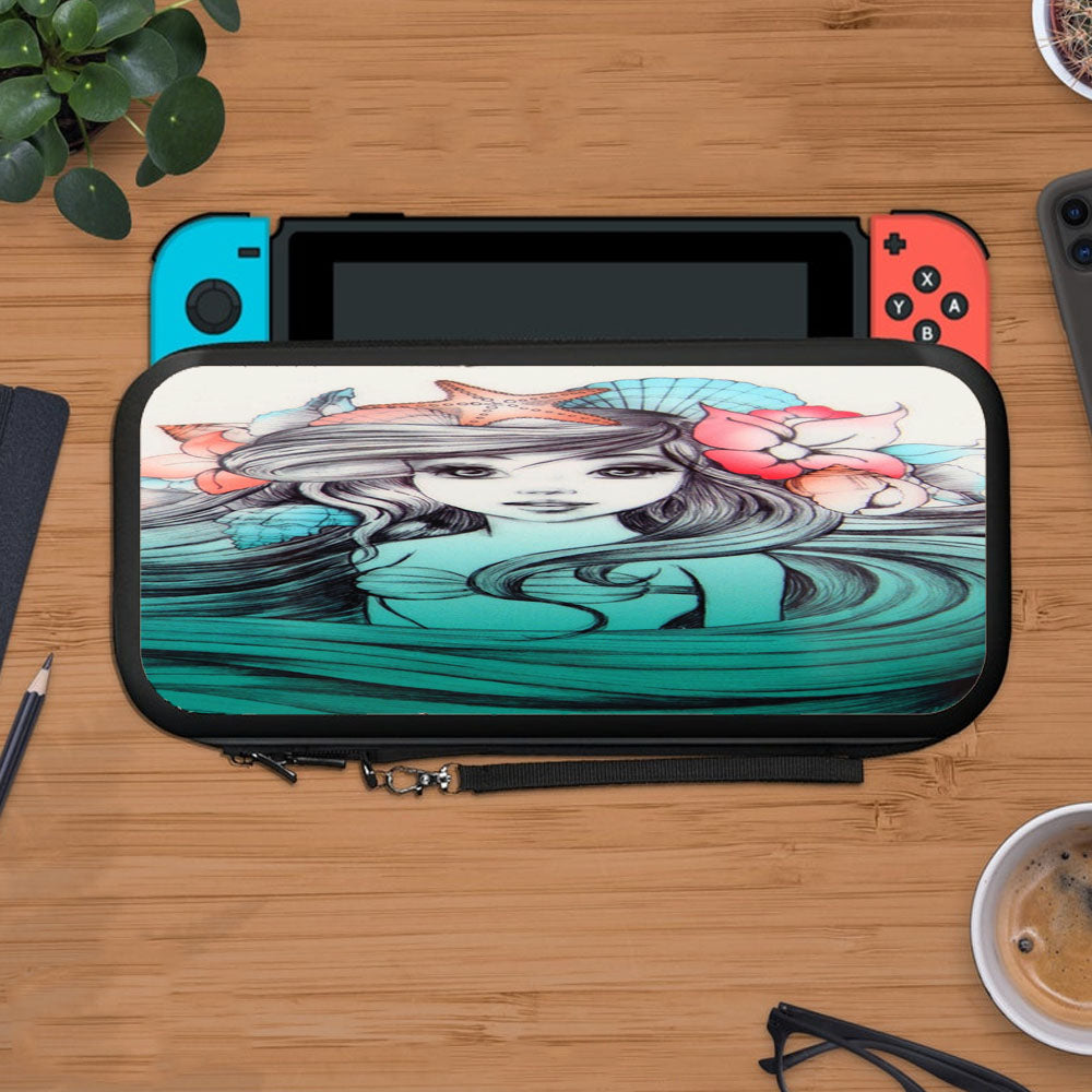 Beautifull Ariel Little Mermaid Protective Carry Switch Nintendo Switch 2 Case