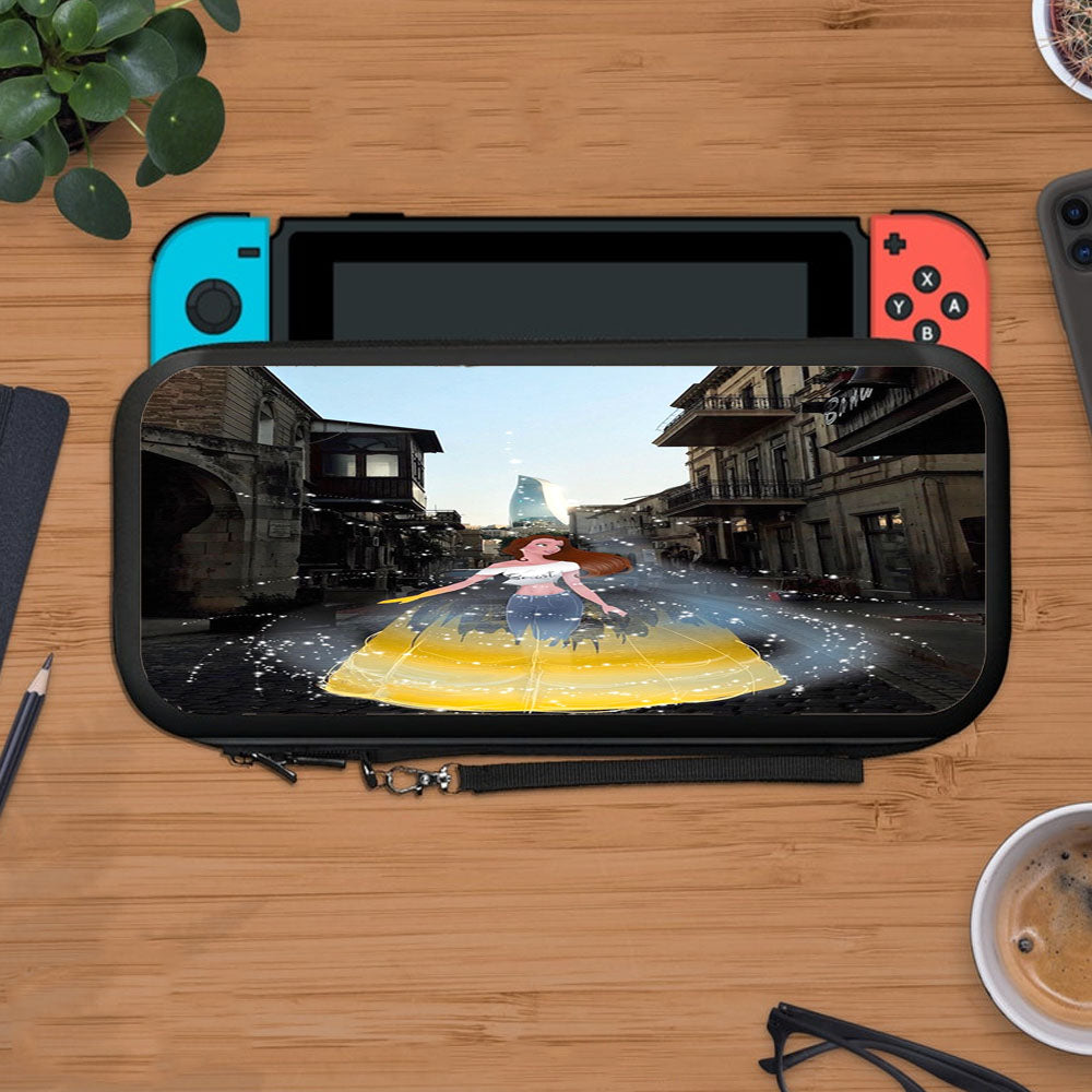 Beauty And The Beast Dress Drawing Modern Protective Carry Switch Nintendo Switch 2 Case