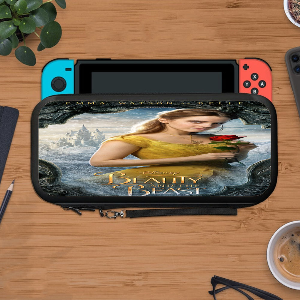 Belle Wallpaperbeauty And The Beast Protective Carry Switch Nintendo Switch 2 Case