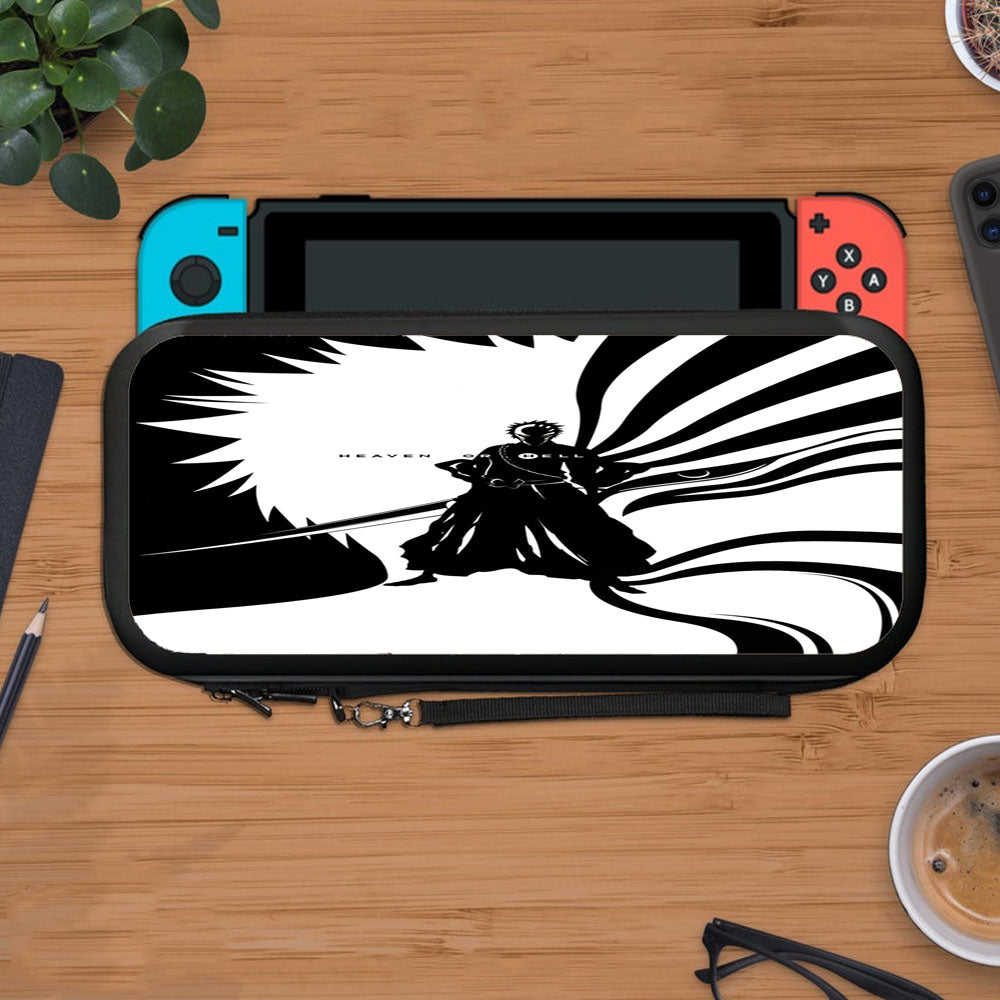 Bleach Ichigo Black And White Protective Carry Switch Nintendo Switch 2 Case