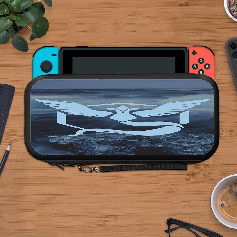 Blue Mystic Logo Pokemon Protective Carry Switch Nintendo Switch 2 Case