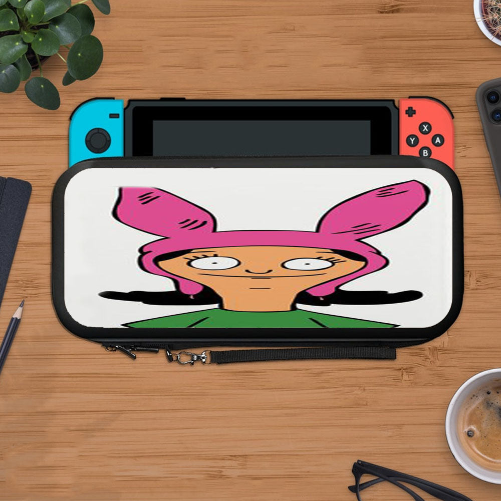 Bobs Burgers Louise Stickers Protective Carry Switch Nintendo Switch 2 Case