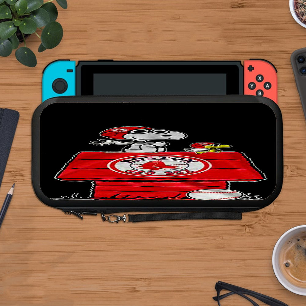 Boston Red Sox Snoopy Protective Carry Switch Nintendo Switch 2 Case