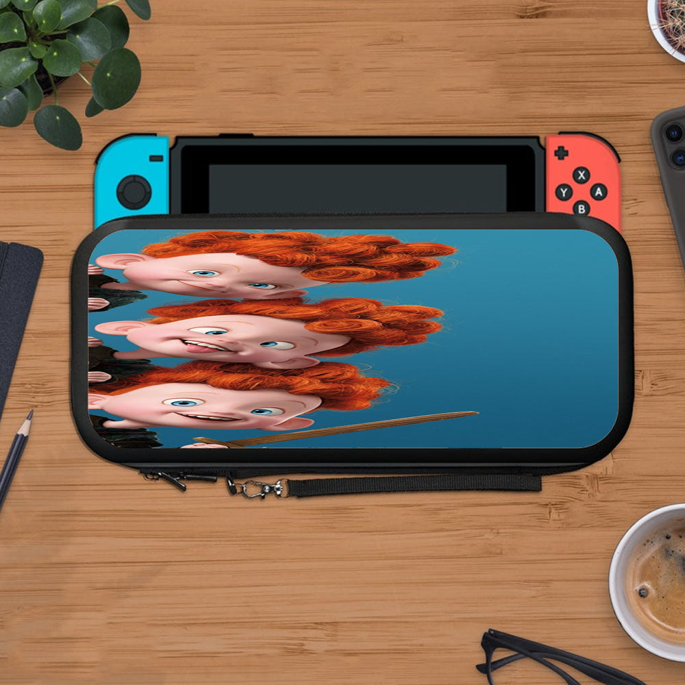 Brave The Triplets Peekaboo Protective Carry Switch Nintendo Switch 2 Case