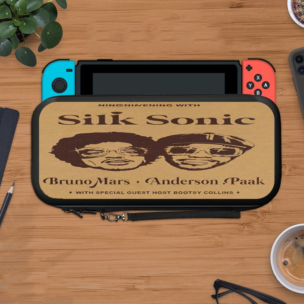 Bruno Mars X Anderson Paak Silk Sonic Protective Carry Switch Nintendo Switch 2 Case