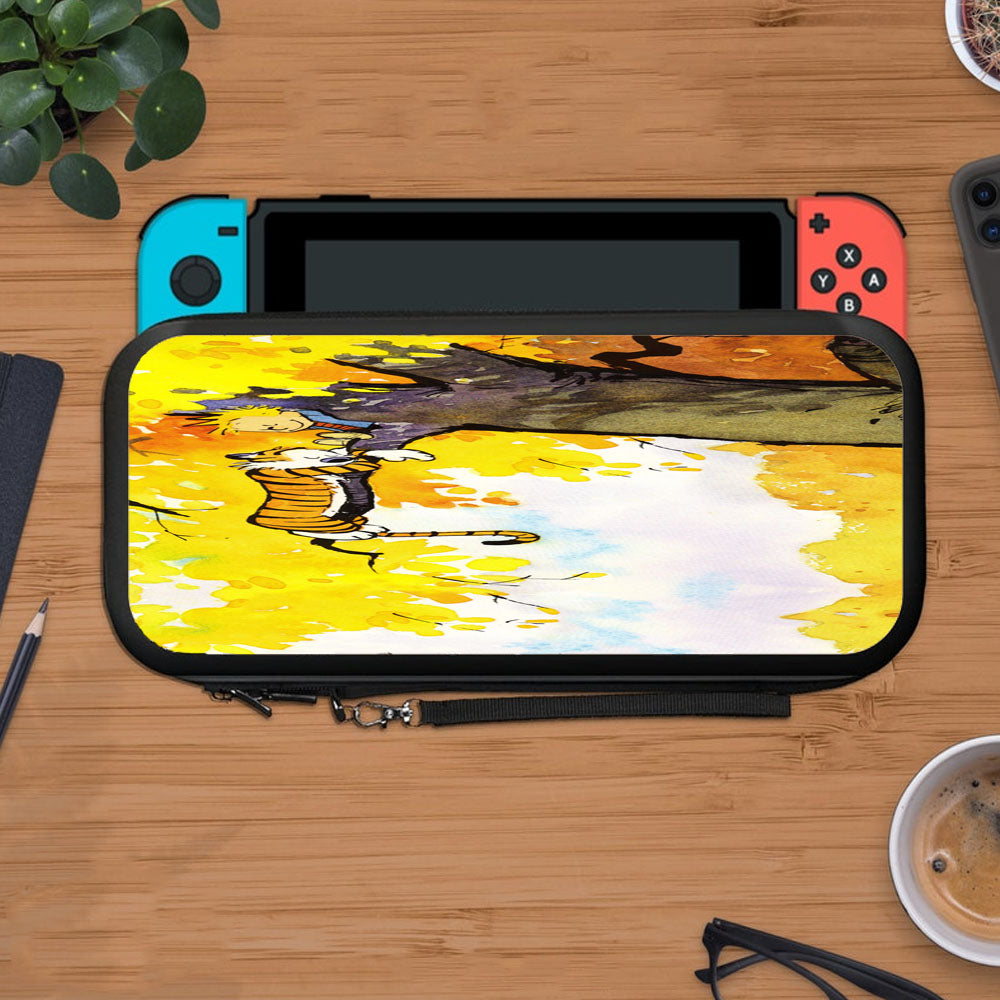 Calvin And Hobber Sleep Protective Carry Switch Nintendo Switch 2 Case