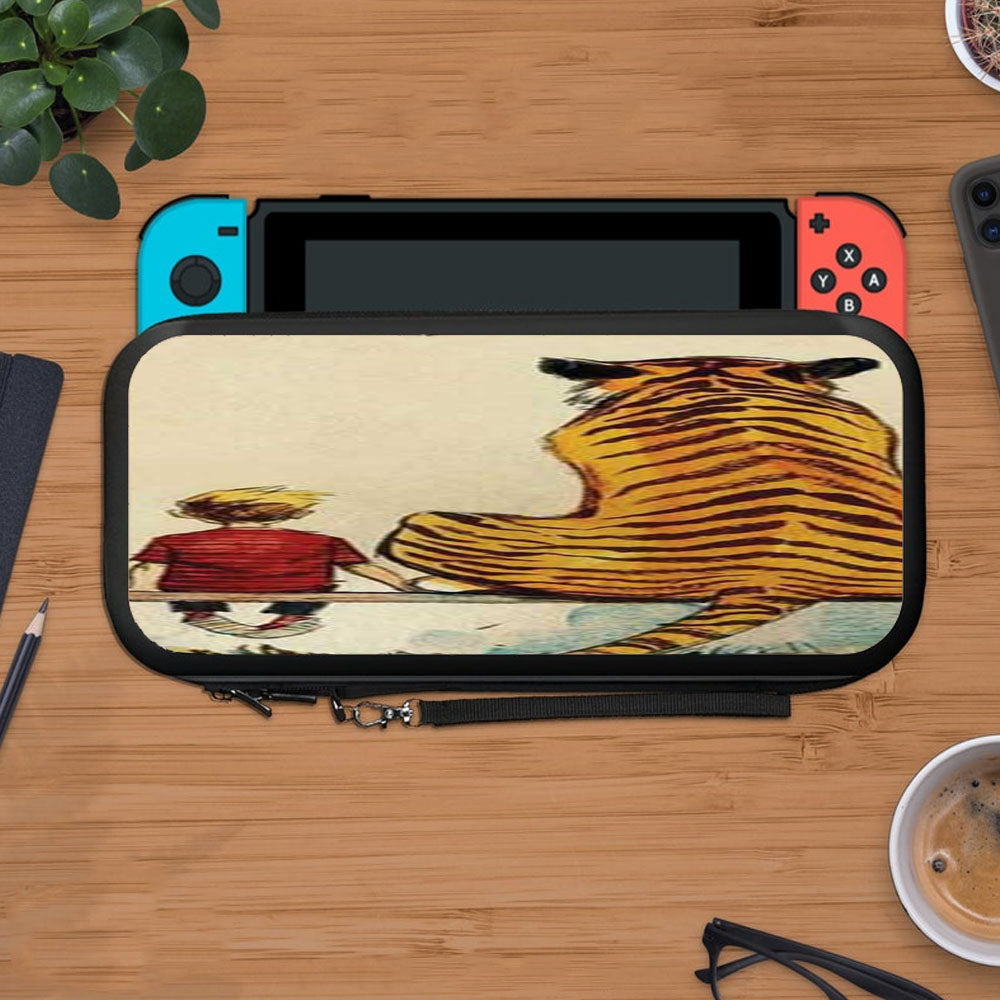 Calvin And Hobbes Realistic Protective Carry Switch Nintendo Switch 2 Case