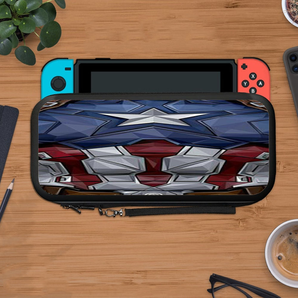 Captain America Comic Costume Protective Carry Switch Nintendo Switch 2 Case