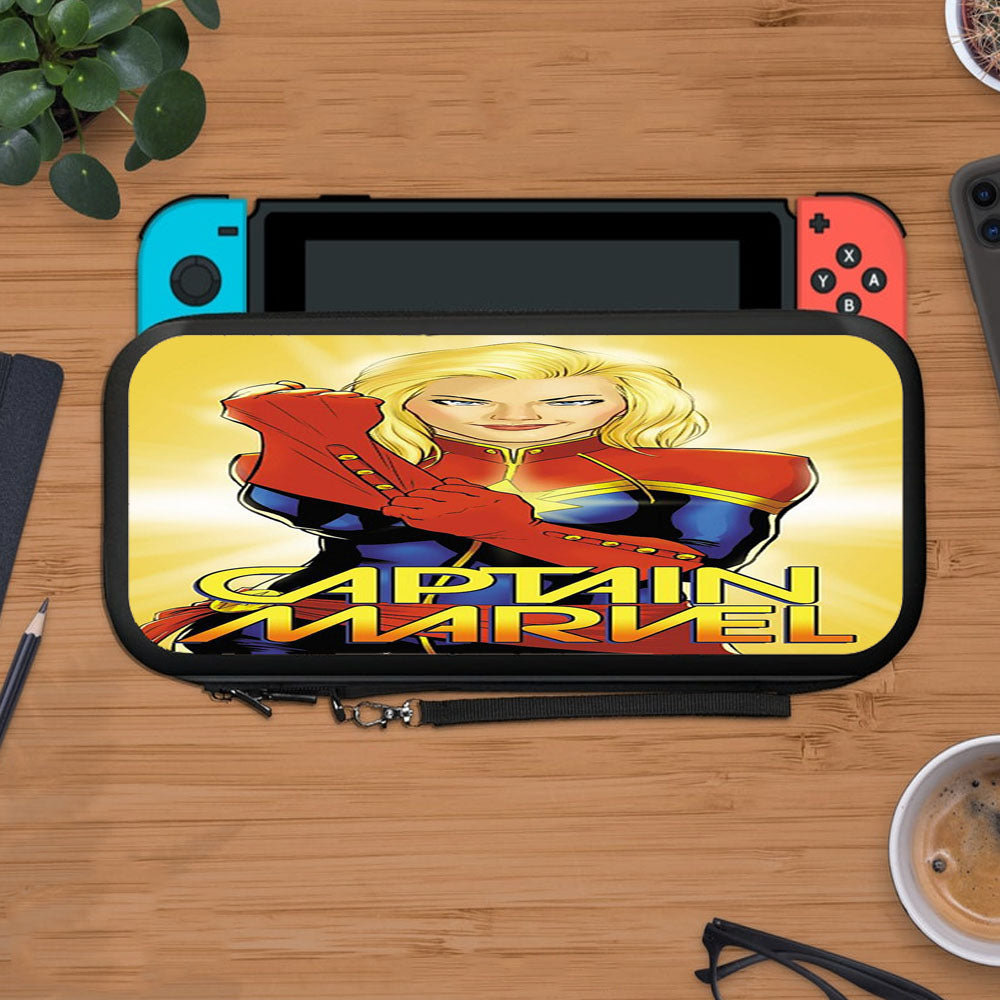 Captain Marvel Art Protective Carry Switch Nintendo Switch 2 Case