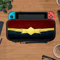 Captain Marvel Comics Logo Protective Carry Switch Nintendo Switch 2 Case