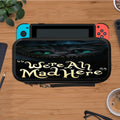 Cat Cheshire Were All Mad Here Protective Carry Switch Nintendo Switch 2 Case
