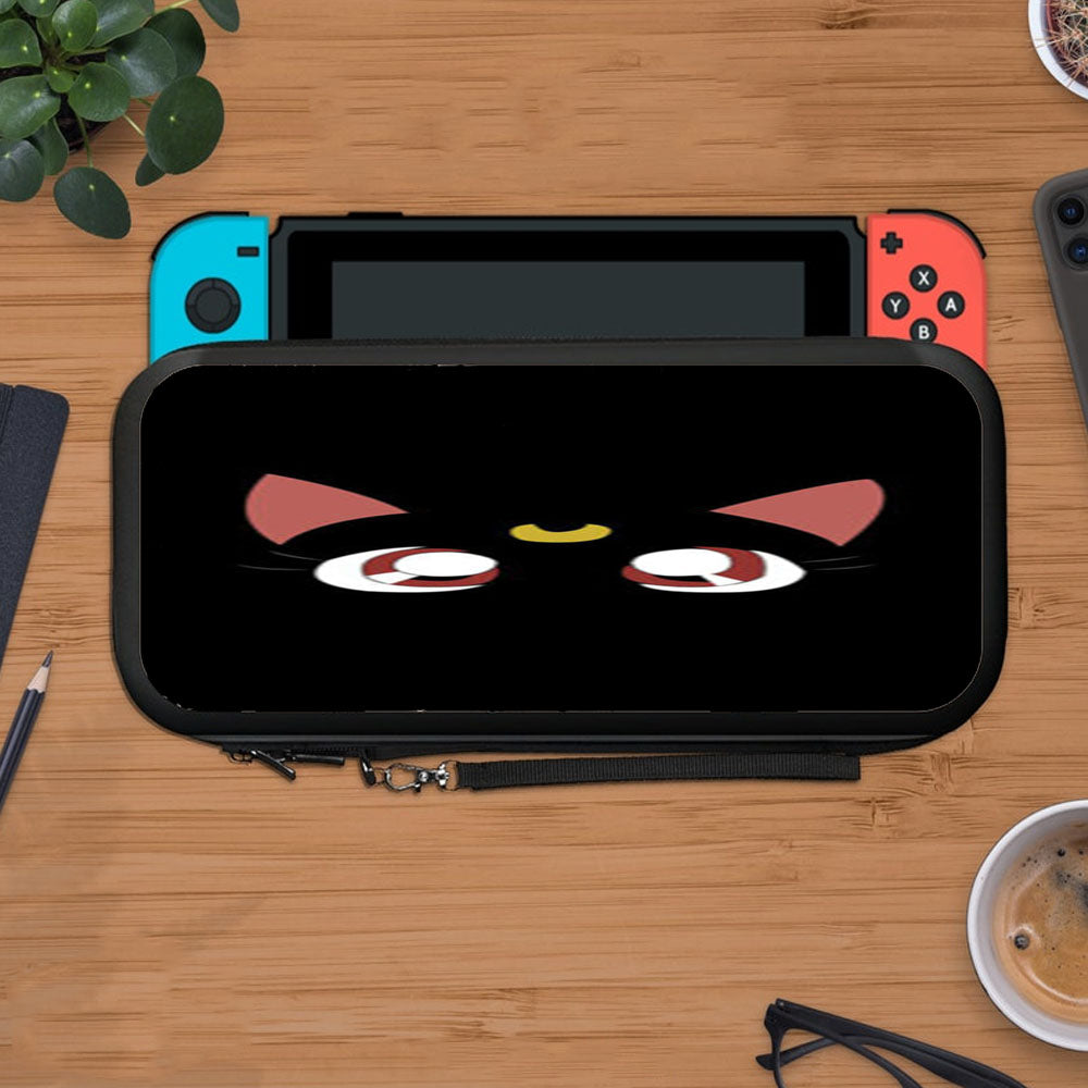Cat Luna Sailor Moon Protective Carry Switch Nintendo Switch 2 Case
