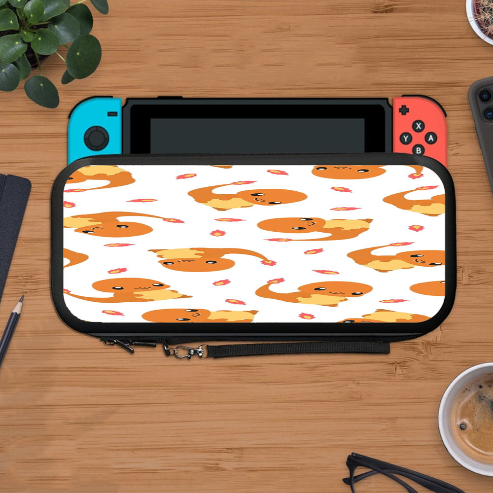 Charmander Cute Pokemon Pattern Protective Carry Switch Nintendo Switch 2 Case