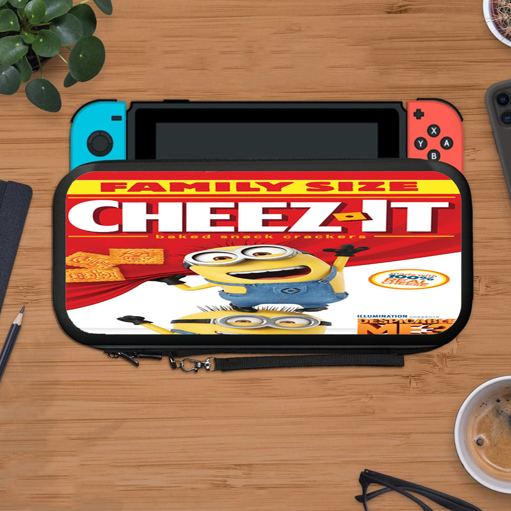 Cheez-It Baked Despicable Me 3 Snack Crackers Family Protective Carry Switch Nintendo Switch 2 Case