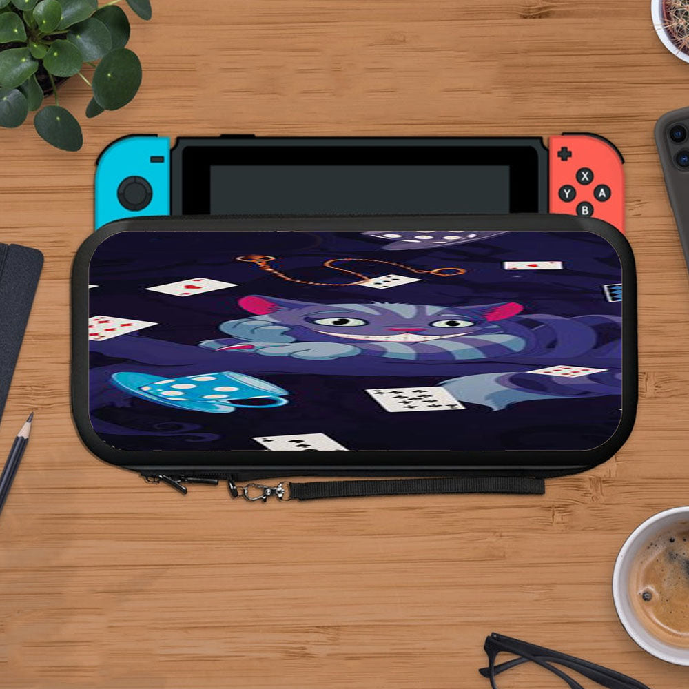 Cheshire Cat Cards Protective Carry Switch Nintendo Switch 2 Case