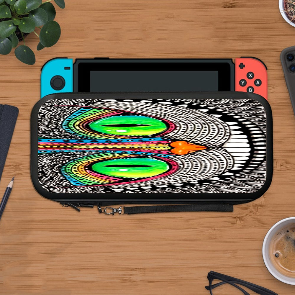 Cheshire Cat Picture Art Color Protective Carry Switch Nintendo Switch 2 Case