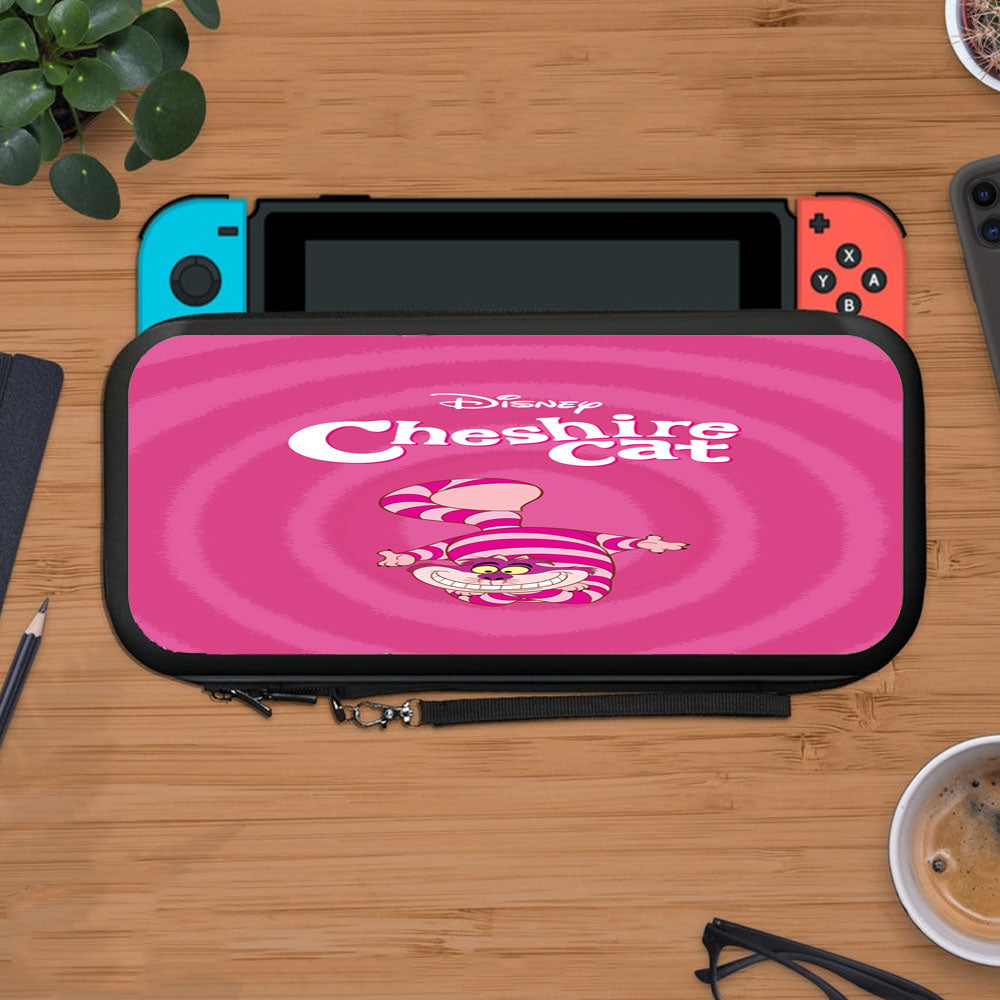 Chesire Cat Disney Wallpaper Protective Carry Switch Nintendo Switch 2 Case