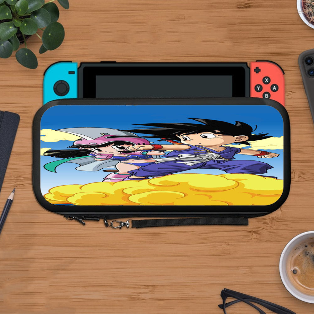 Chi Chi And Kid Goku On Nimbus Protective Carry Switch Nintendo Switch 2 Case