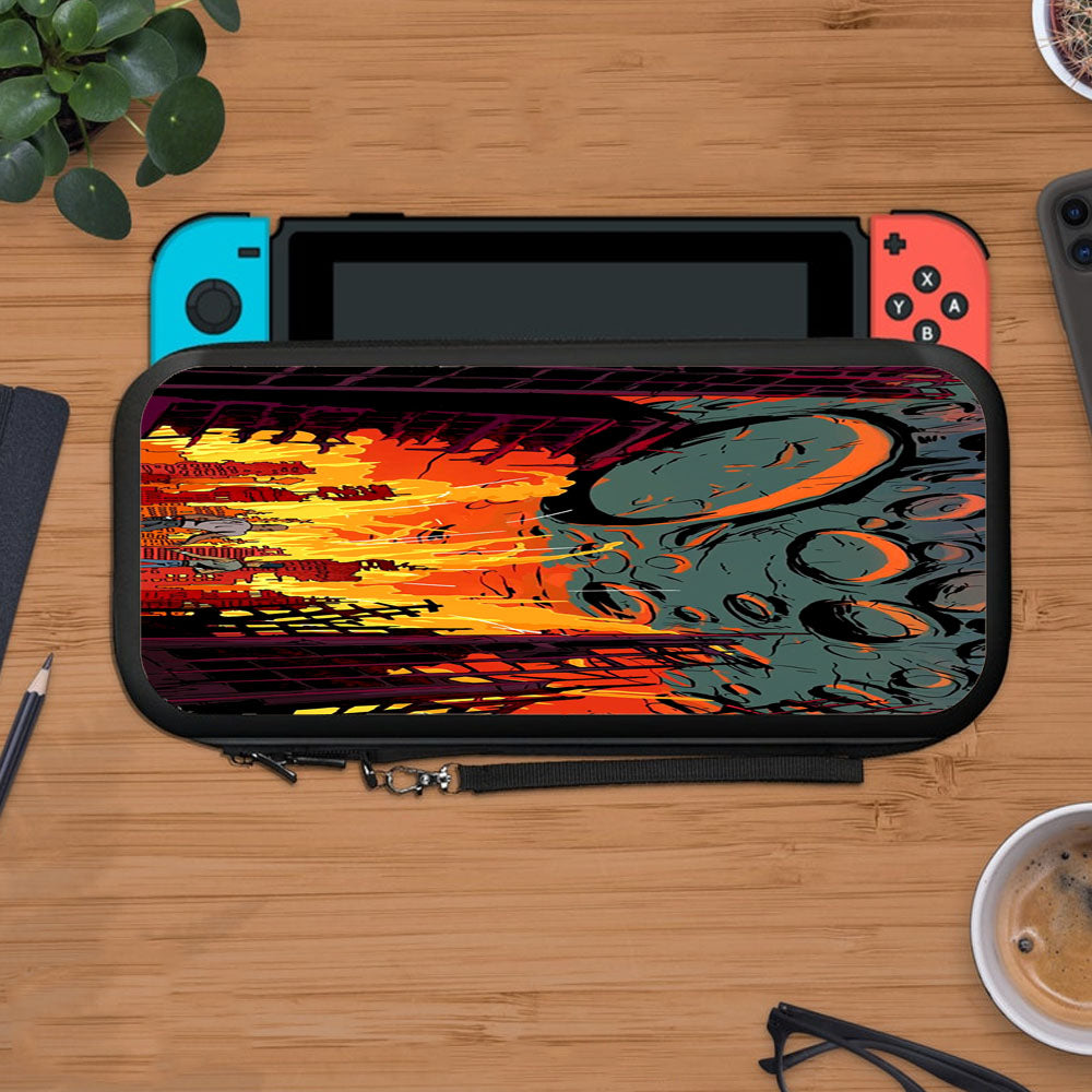 Close Moon Rick And Morty Protective Carry Switch Nintendo Switch 2 Case
