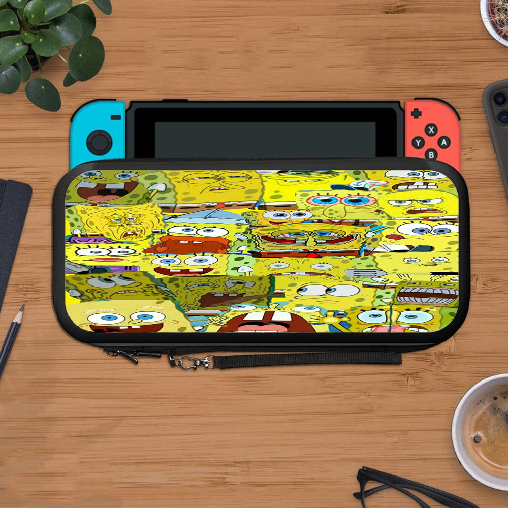 Collage Of Spongebob Squarepants Protective Carry Switch Nintendo Switch 2 Case
