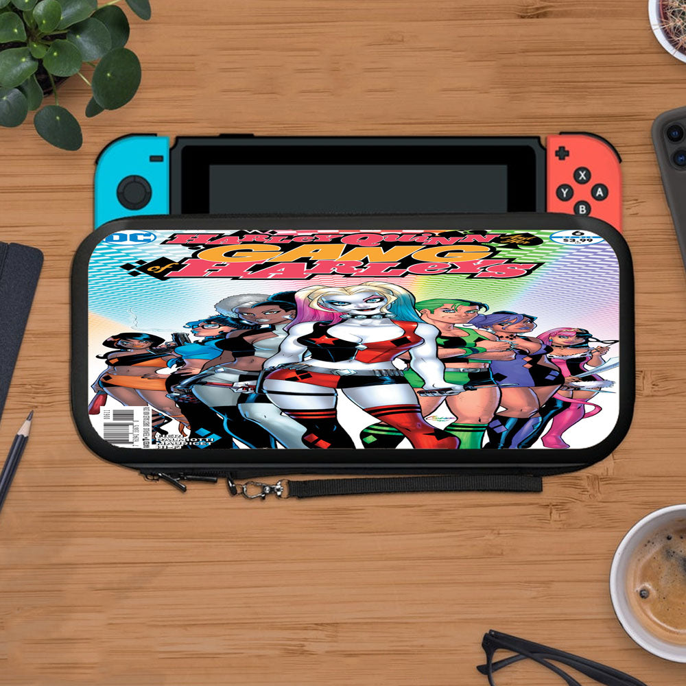 Comic Harley Quinn Gang Of Harleys Protective Carry Switch Nintendo Switch 2 Case
